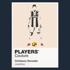 Cristiano Ronaldo Juventus 2 Icon Frame Men's T-Shirt