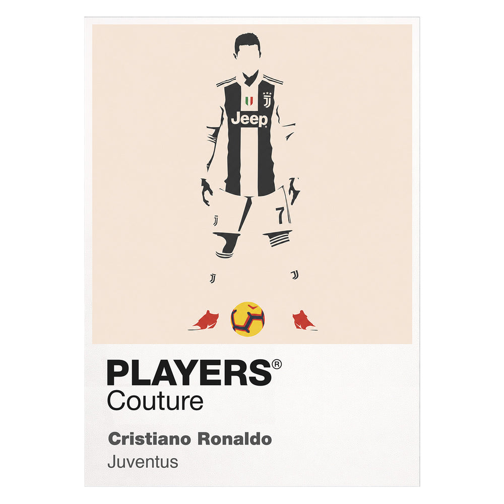 Cristiano Ronaldo Juventus 2 Icon Frame Men's T-Shirt
