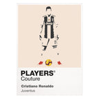 Cristiano Ronaldo Juventus 2 Icon Frame Men's T-Shirt