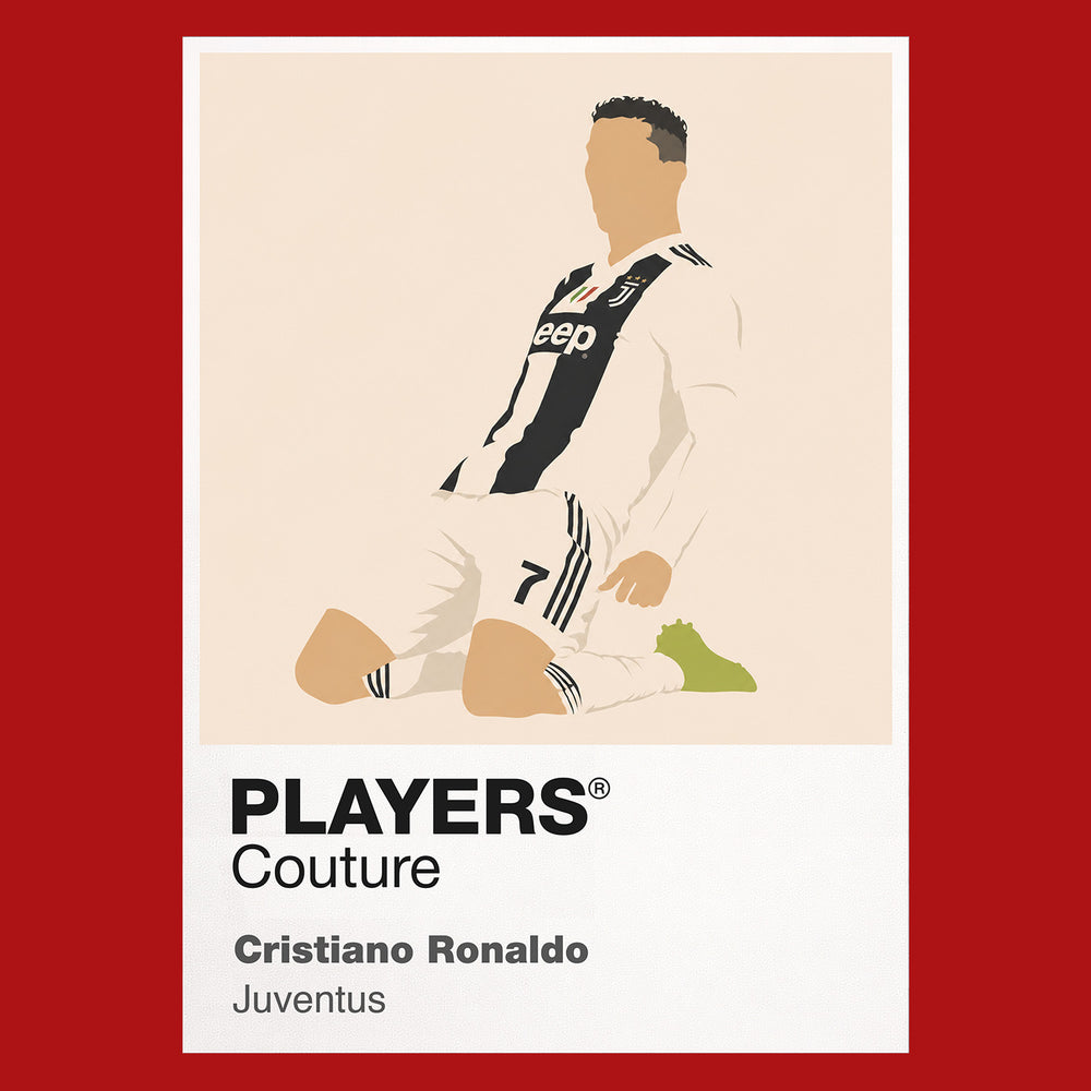 Cristiano Ronaldo Juventus 1 Icon Frame Men's T-Shirt