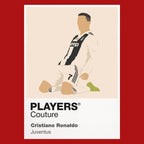 Cristiano Ronaldo Juventus 1 Icon Frame Men's T-Shirt