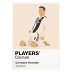 Cristiano Ronaldo Juventus 1 Icon Frame Men's T-Shirt