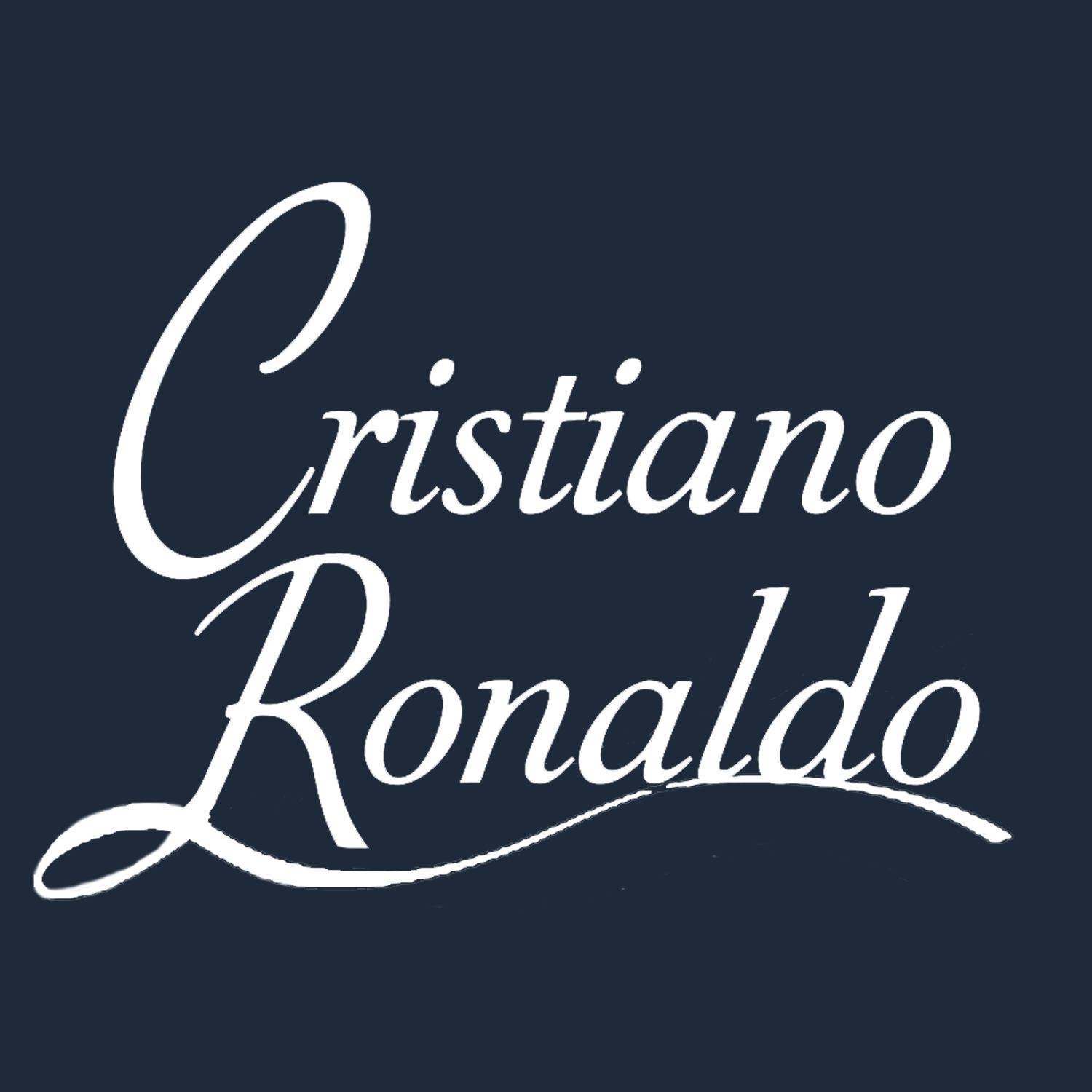 Cristiano Ronaldo Logo Players Couture Mens T-Shirt