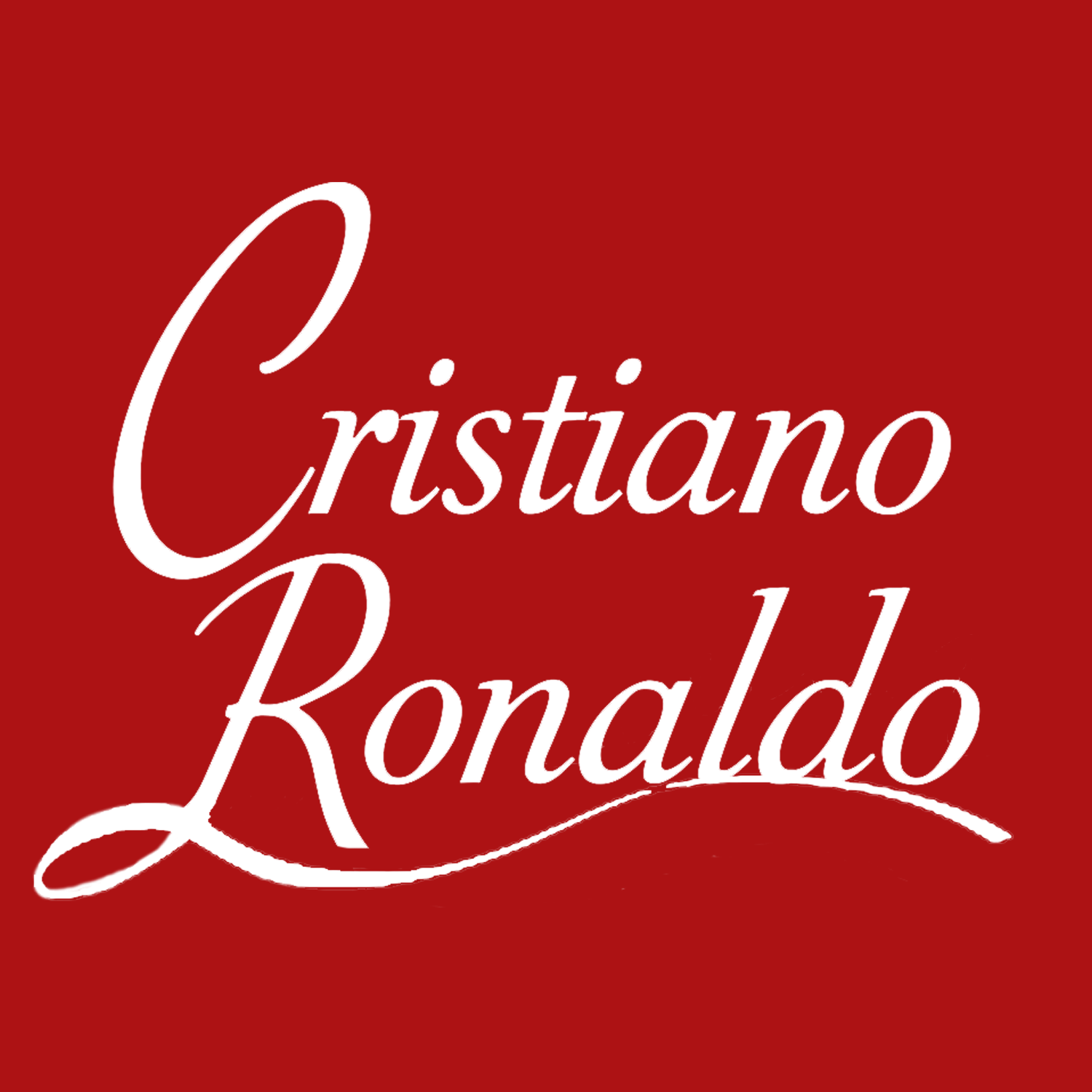 Cristiano Ronaldo Logo Players Couture Mens T-Shirt