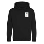 Cristiano Ronaldo Overhead Kick Real Madrid Icon Frame Kids Hoodie - Black