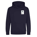 Cristiano Ronaldo Overhead Kick Real Madrid Icon Frame Kids Hoodie - Navy