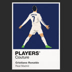 Cristiano Ronaldo Real Madrid Icon Frame — Black