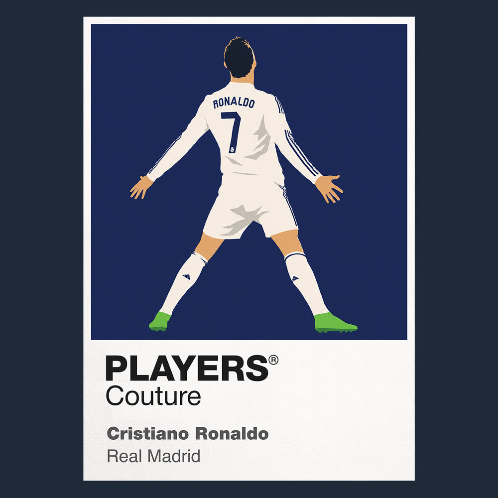Cristiano Ronaldo Real Madrid Icon Frame — Navy