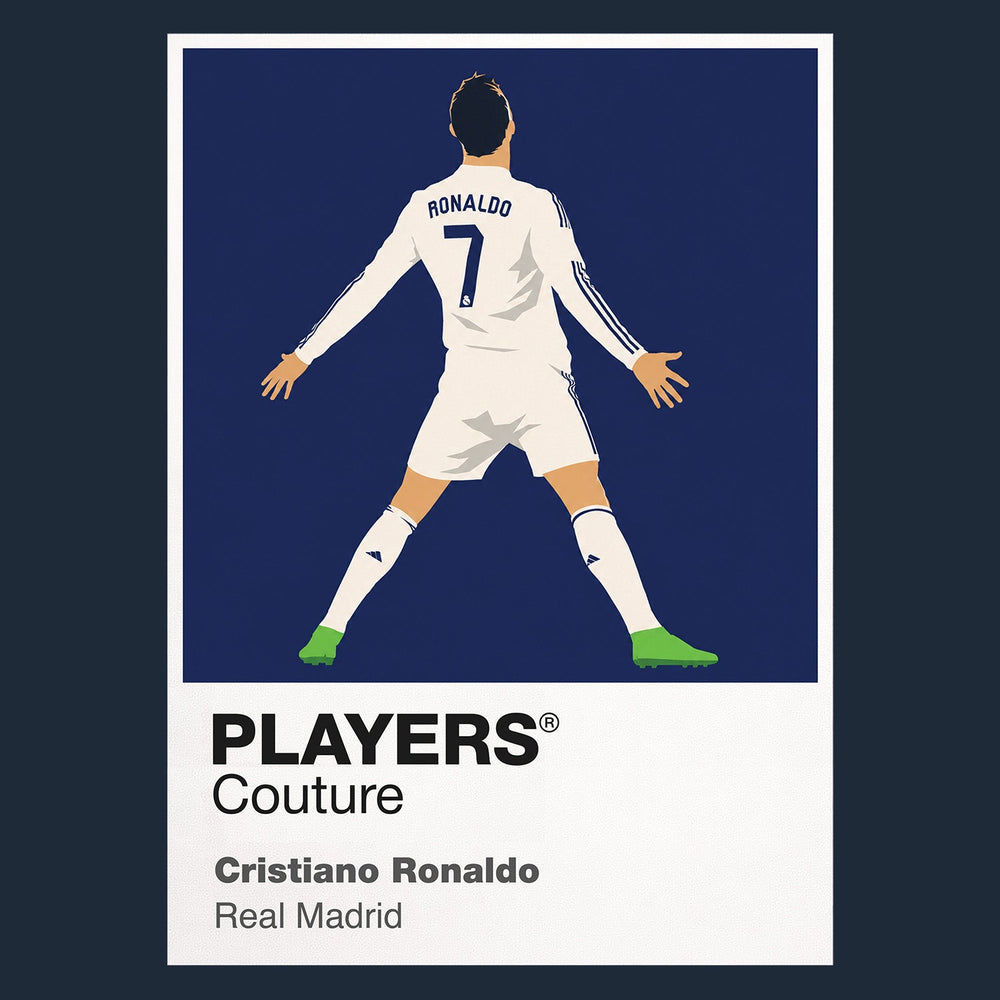 Cristiano Ronaldo Real Madrid Icon Frame — Navy