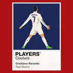 Cristiano Ronaldo Real Madrid Icon Frame — Red