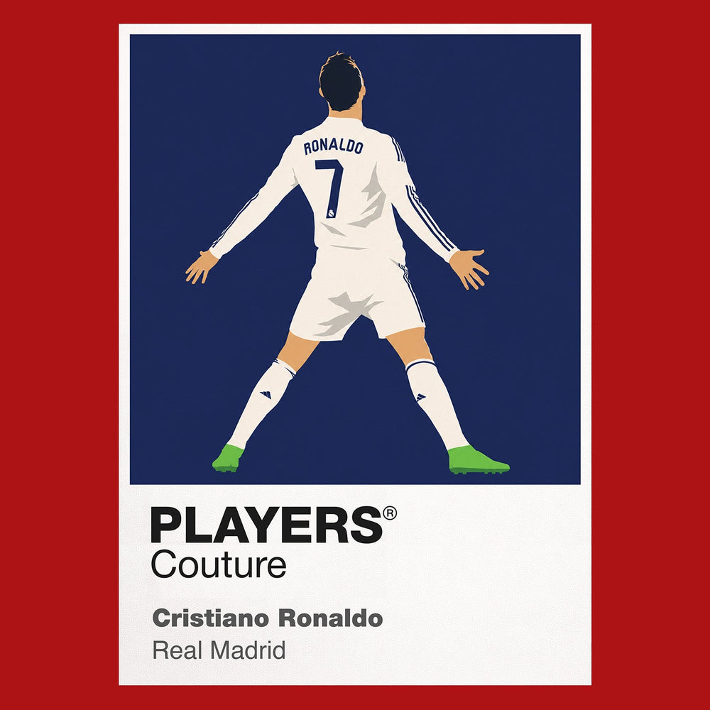 Cristiano Ronaldo Real Madrid Icon Frame — Red