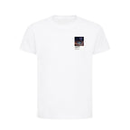 Cristiano Ronaldo Real Madrid Icons in Lights Frame Kids T-Shirt in White
