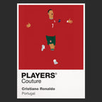 Cristiano Ronaldo Players Couture Frame Black