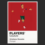 Ronaldo Manchester United Players Couture Frame Black