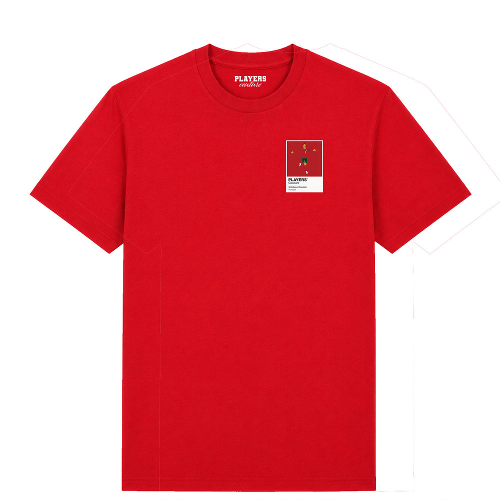 Cristiano Ronaldo Players Couture Mens Red T-Shirt