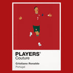 Ronaldo Manchester United Players Couture Frame Red