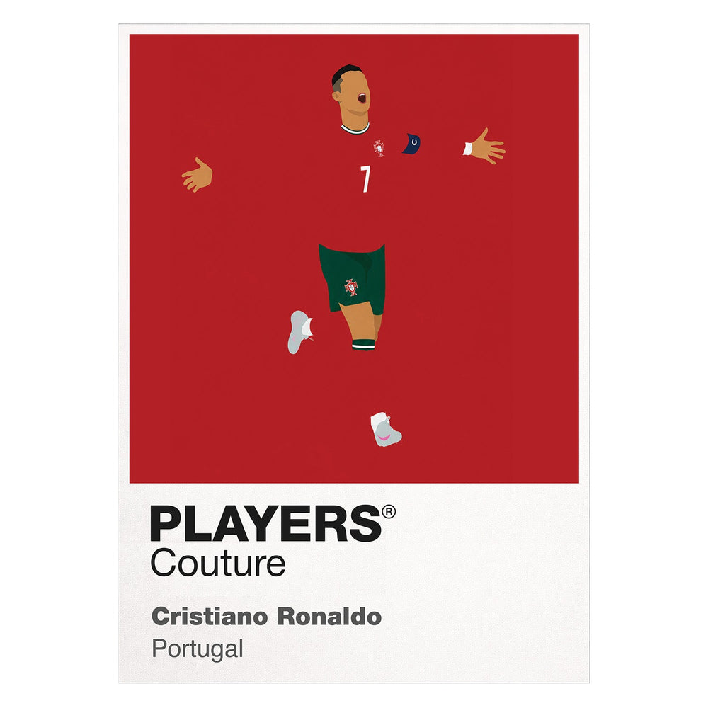 Ronaldo Manchester United Players Couture Frame White