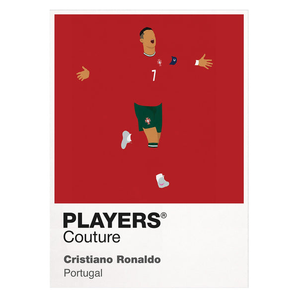 Ronaldo Manchester United Players Couture Frame White