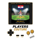 Croatia World Cup 8-Bit Kids Hoodie retro gaming football design by Players Couture