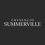 Crysencio Summerville Logo Men's T-Shirt – black close-up detail shot of the Crysencio Summerville Players Couture logo