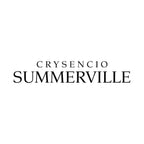 Crysencio Summerville Logo Men's T-Shirt – white close-up detail shot of the Crysencio Summerville Players Couture logo