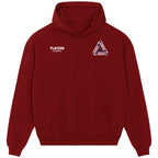Crystal Palace Eagles Logo Players Couture Men's Casual Hoodie Red