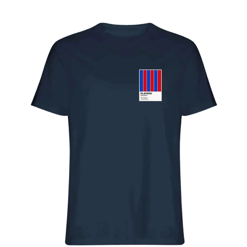 Crystal Palace t-shirt – navy men's t-shirt featuring the Crystal Palace Players Couture logo