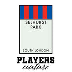 Crystal Palace t-shirt – white men's t-shirt with black Crystal Palace letters and Players Couture logo on the chest