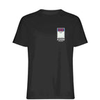 Crystal Palace Monopoly Card t-shirt – grey men's t-shirt with black Crystal Palace Monopoly Card letters and Players