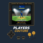 Curaçao World Cup 8-Bit Kids T-Shirt retro gaming football design by Players Couture