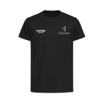 Curtis Jones t-shirt – black kids' t-shirt featuring the Curtis Jones Players Couture logo