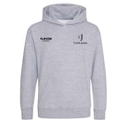 Curtis Jones hoodie – grey kids' hoodie featuring the Curtis Jones Players Couture logo