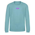 Custom Create Your Logo Kids Sweatshirt – close-up detail shot of the Custom Create Your Players Couture logo design