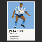 Cyrille Regis Coventry City Men's T-Shirt - Black