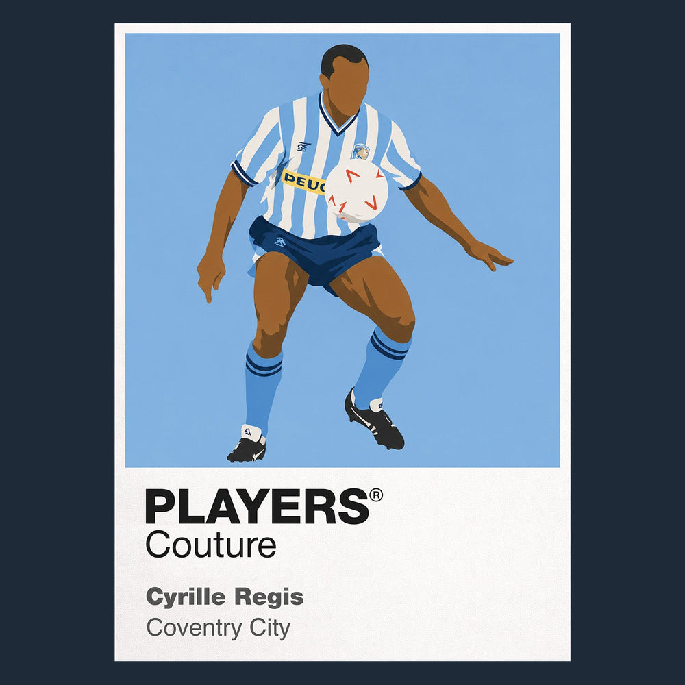Cyrille Regis Coventry City Men's T-Shirt - Navy
