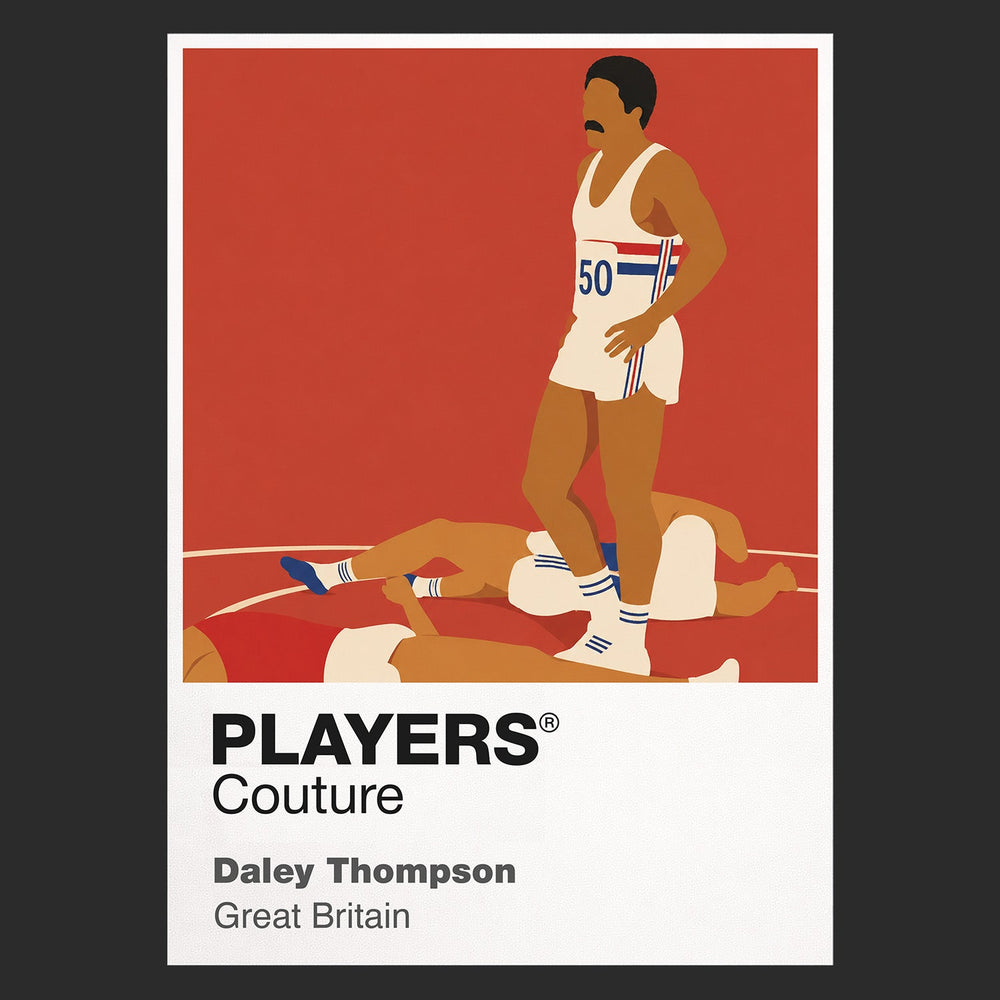 Daley Thompson Olympics Icon Frame Men's Hoodie