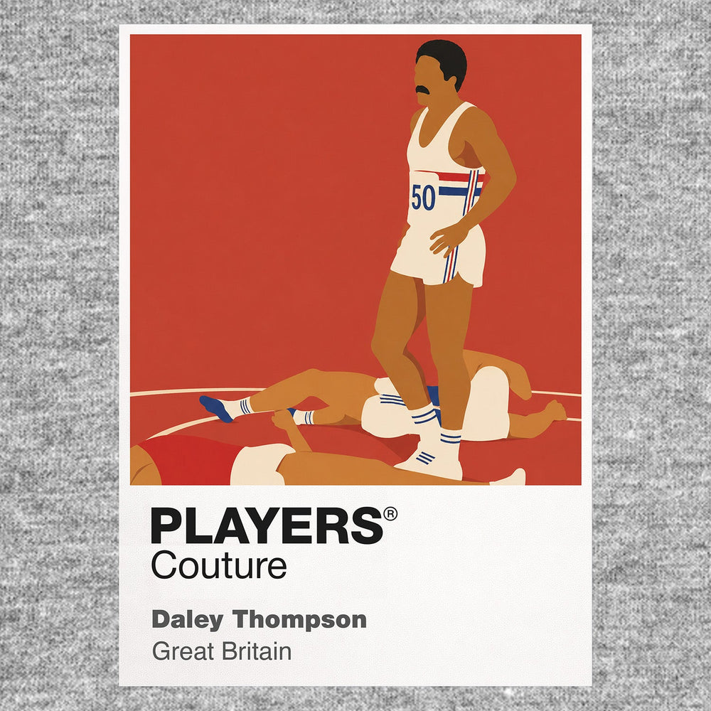 Daley Thompson Olympics Icon Frame Men's Hoodie