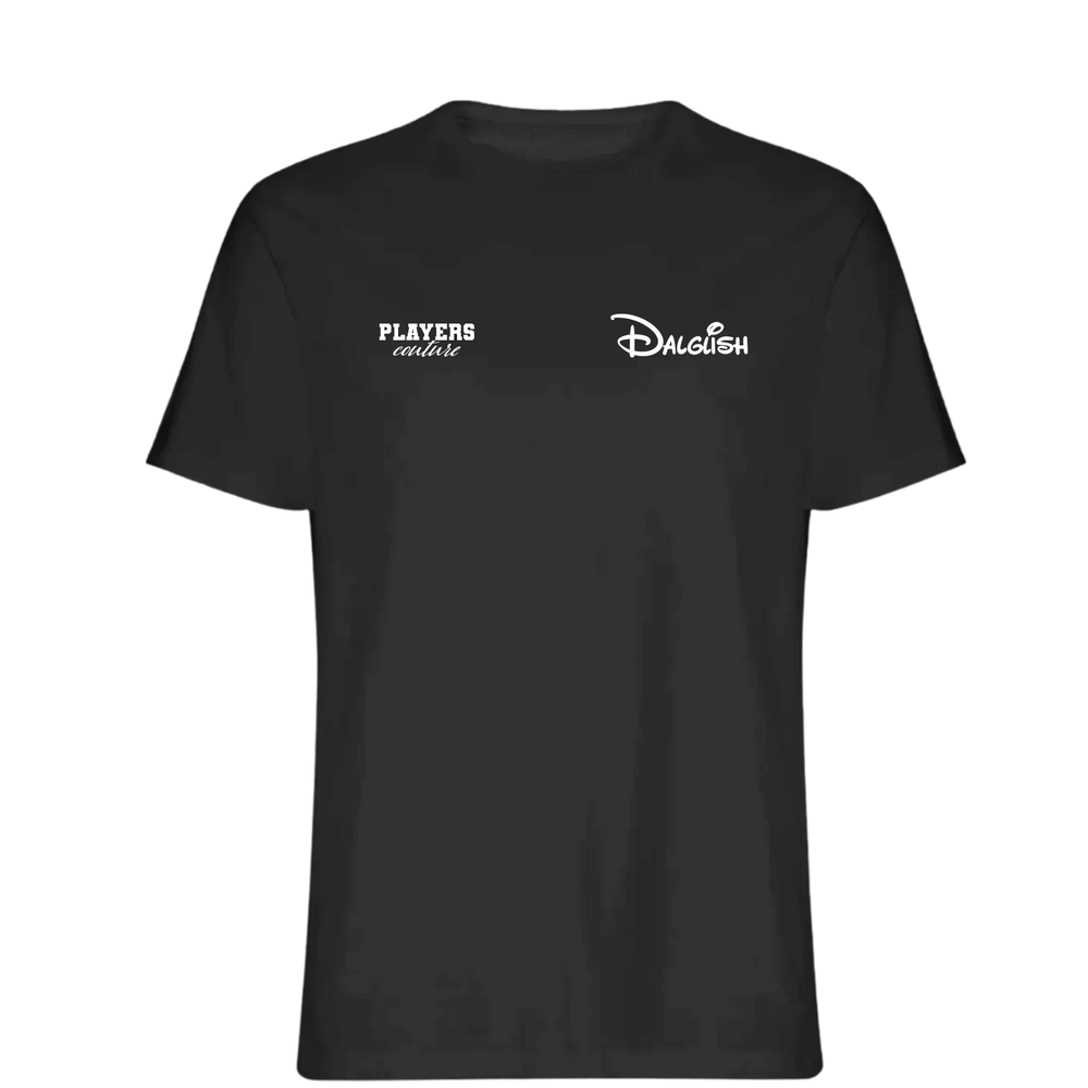 Dalglish Logo Players Couture Mens T-Shirt Black