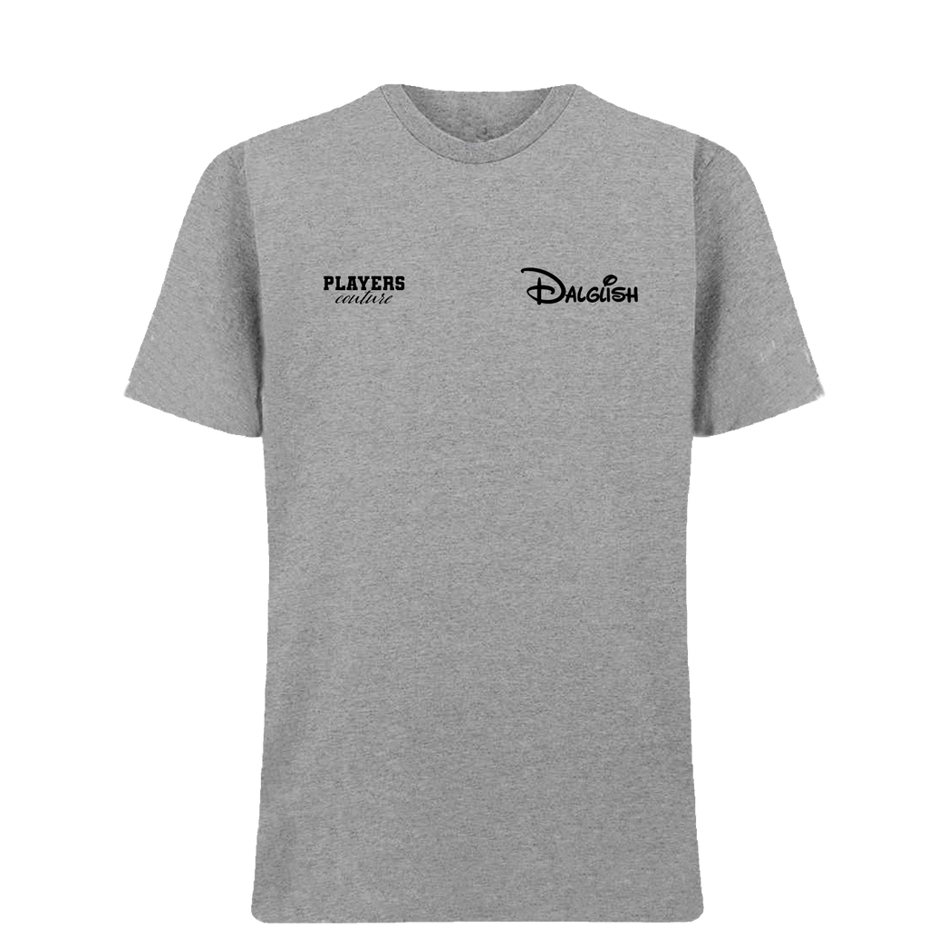 Dalglish Logo Players Couture Mens T-Shirt Gray