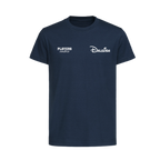 Kenny Dalglish Logo Players Couture Kids T-Shirt Navy