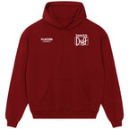 Damien Duff Logo Players Couture Men's Casual Hoodie Red