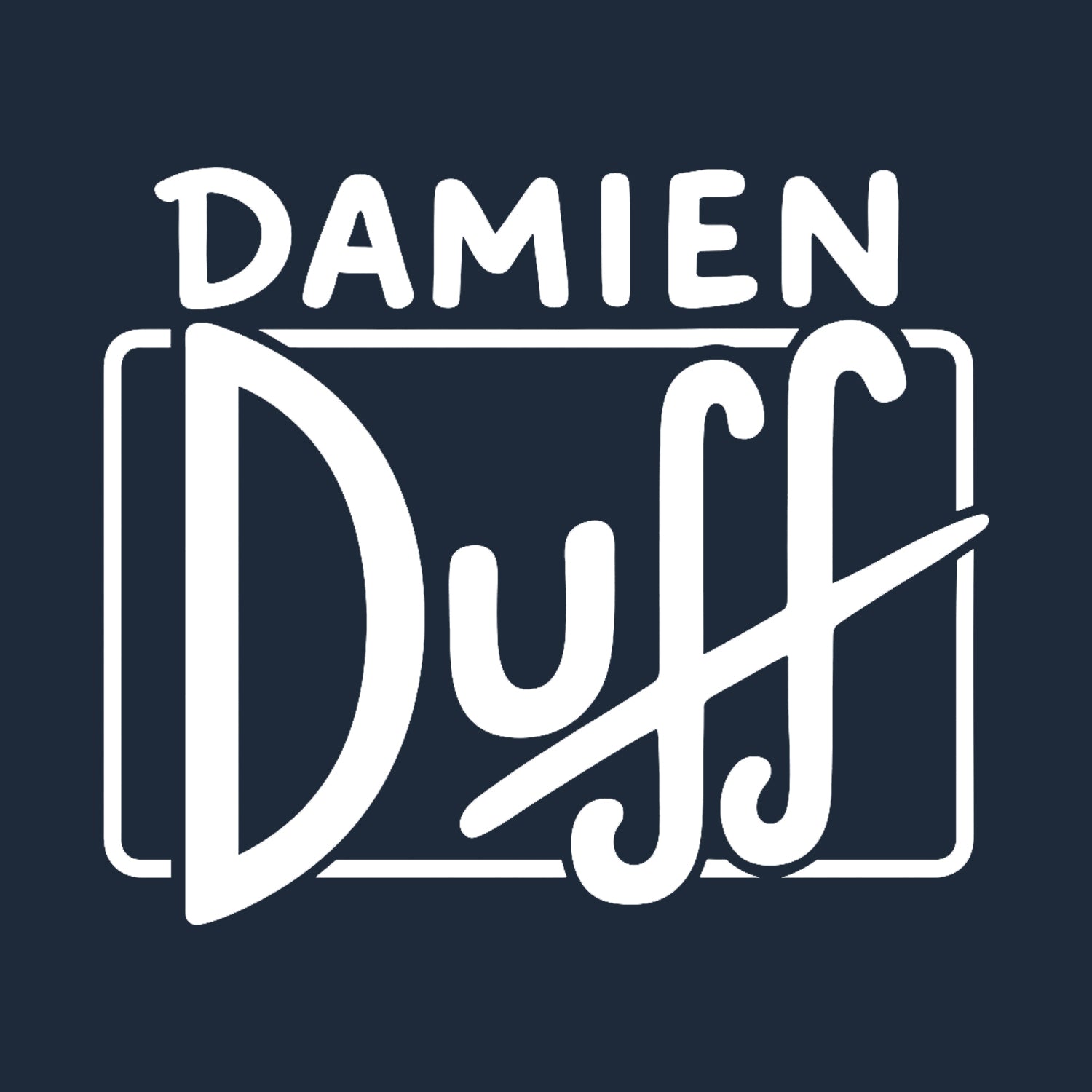 Damien Duff Logo Players Couture Men's Casual Hoodie