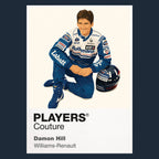 Damon Hill Williams Formula 1 hoodie – navy view