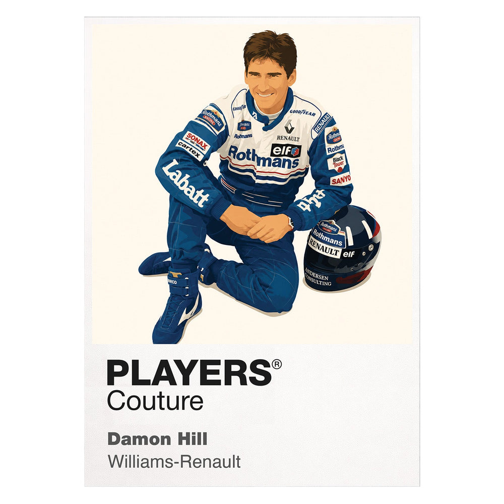Damon Hill Williams Formula 1 hoodie – white view
