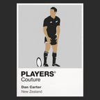 Dan Carter Rugby Union Icon Frame Men's T-Shirt – image 9