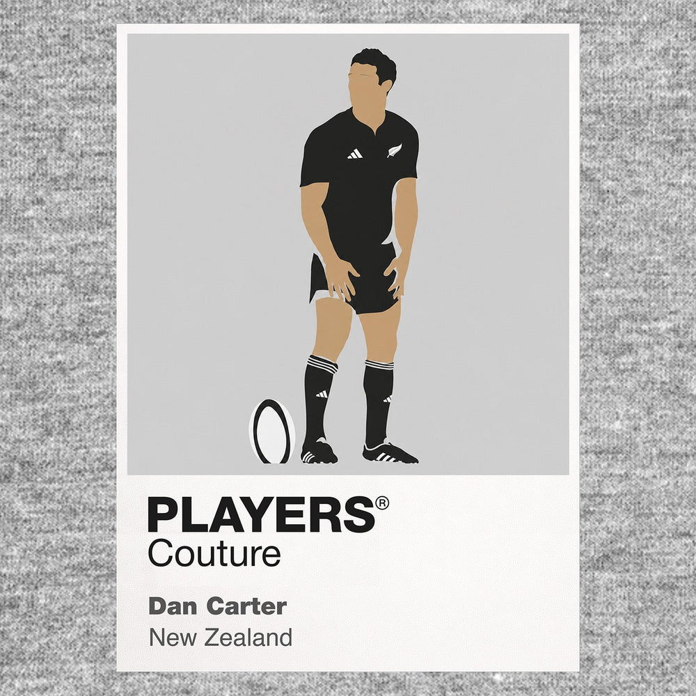 Dan Carter Rugby Union Icon Frame Men's Hoodie – image 6