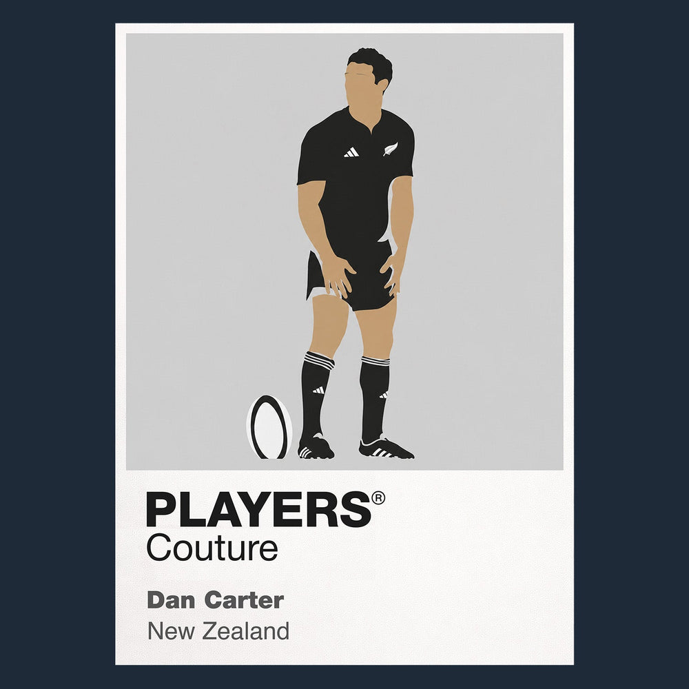 Dan Carter Rugby Union Icon Frame Men's T-Shirt – image 8