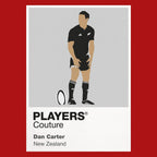 Dan Carter Rugby Union Icon Frame Men's T-Shirt – image 10