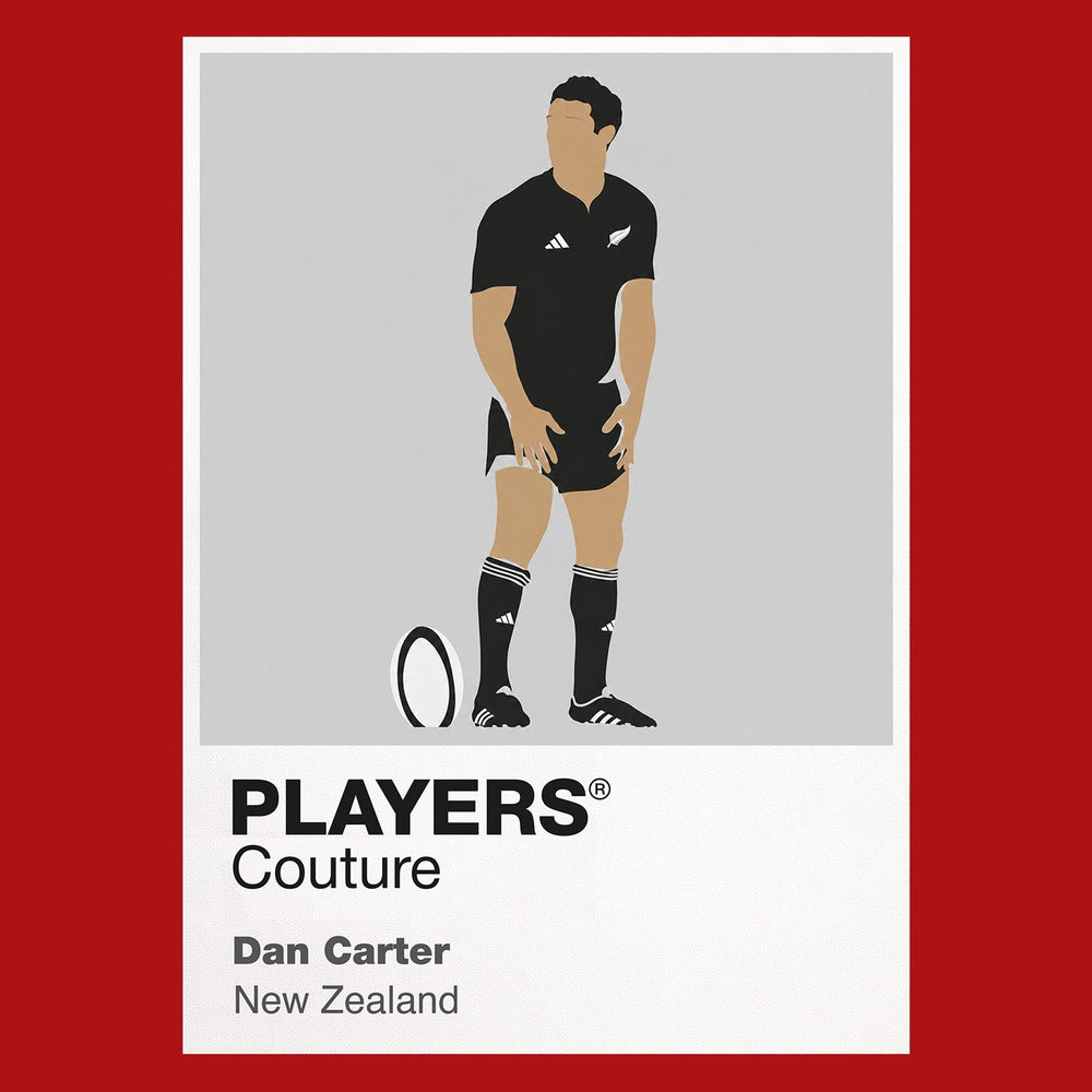 Dan Carter Rugby Union Icon Frame Men's Hoodie – image 7