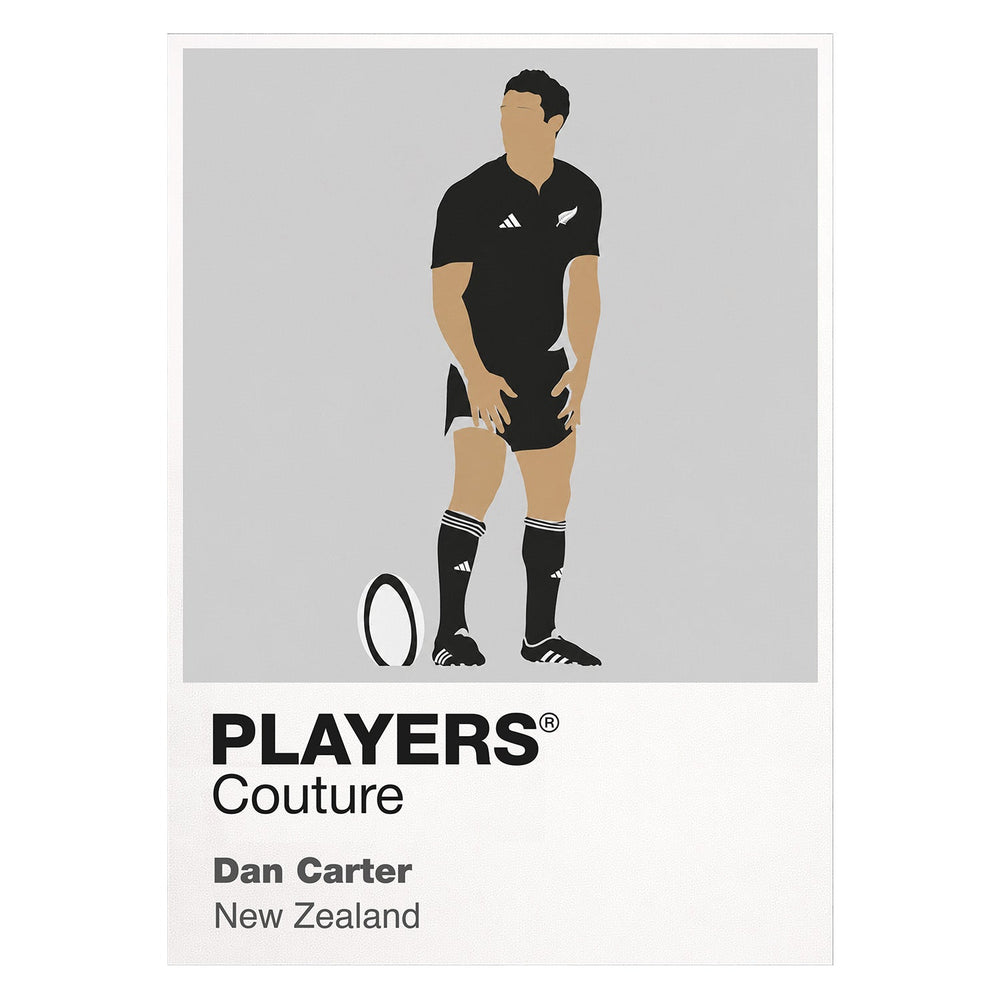 Dan Carter Rugby Union Icon Frame Men's Hoodie – image 8